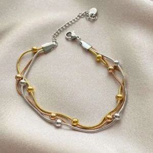 Dorika Bileklik Üç Renkli