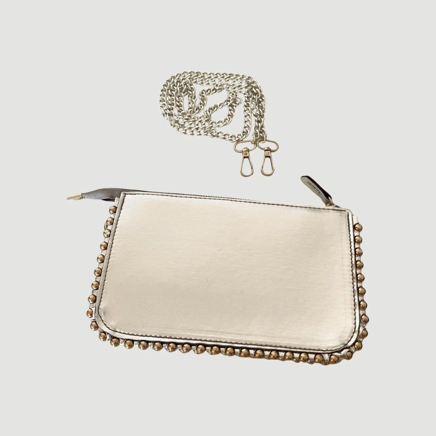 Jelly Silver El Ve Çapraz Çanta