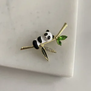 Dal Detay Panda Broş
