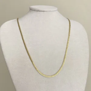 İşlemeli Ezme Zincir Kolye Xuping Gold (60 cm)