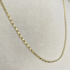 Minimal Geçmeli Zincir Kolye Xuping Gold (45 cm )