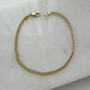 Kıvrımlı Tasarım Bileklik Xuping Gold