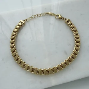 Arpa Pullu Tasarım Bileklik Xuping Gold